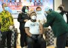 Wali Kota Tanjungbalai bersama Forkopimda dan Perwakilan Masyarakat Terima Suntik Pertama Vaksin Covid-19