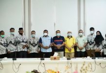 Wali Kota Tanjungbalai Terima Pengurus PGRI Kota Tanjungbalai Yang Baru
