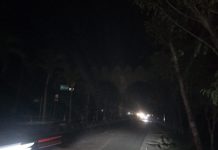 Warga Keluhkan Sebulan Lebih Lampu PJU Gapura Selamat Datang Di Kota Tanjungbalai Padam