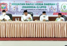 Rakerda I Tahun 2021 LPTQ Momentum Dalam Peningkatan Pembangunan Insan Yang Qurani di Kota Tanjungbalai”