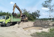 Resah Penambang Pasir Galian C Marak Dijalan Lingkar Selatan