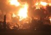 Kilang Minyak PT Pertamina Terbakar Hebat, Api Terlihat dari Jarak 5 Kilometer