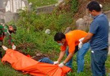 Mayat Ditemukan Penjaga Makam Dikuburan Tionghoa