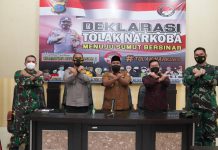 Deklarasi Tolak Narkoba Menuju Sumut Bersinar