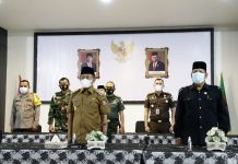 Rakor Virtual Kepala Daerah Se Indonesia Bersama Presiden RI Terkait Antisipasi Mudik Lebaran