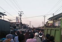 Simpang Sipori – Pori Menuju TeluK Nibung Macet Total
