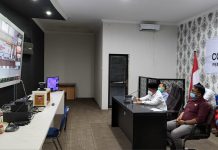 Wakil Walikota Ikuti Rakor Virtual Pengendalian Covid-19 dan Larangan Mudik Lebaran