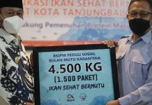 BKIPM Bagikan 1.500 Paket Bantuan Kepada Masyarakat Tanjungbalai