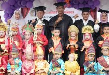 Plt Wali Kota Hadiri Pelepasan PAUD/RA Sekaligus Peresmian Sekolah Baru MIIT Al-Barokah