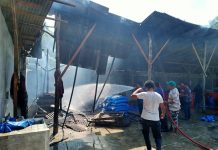 Lagi, sijago Merah amuk Gudang ikan Asin Pematang Pasir