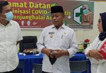 Vaksinasi Massal di Kanim Kelas II TPI Tanjungbalai-Asahan