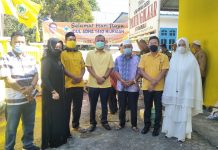 Wakil Sekretaris Fraksi Partai Golkar Sumut Bersama DPD Partai Golkar Tanjungbalai Sembelih 2 Ekor Sapi
