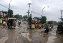 Duh… Jalan Penuh Lubang dan Kubangan, Warga Sipori-Pori Kecewa