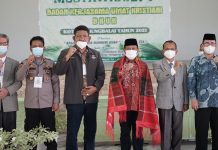 Hadiri dan Buka Musyawarah BKUK 2021, Plt Wali Kota H.Waris Thalib Berharap Pengurus BKUK Terpilih Harus Mampu Melahirkan Program Luar Biasa