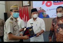 Plt Wali Kota Tanjungbalai Hadiri Pelepasan Merdeka Ekspor dari Pelabuhan Kuala Tanjung
