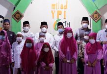 Milad Ke-6 YPI Syuhada Pulau Simardan Mas Budi Anggota DPRD Kota Tanjungbalai serahkan santunan anak yatim , dihadiri Plt Walikota