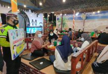 OPS Yustisi Gabungan Polres Tanjung Balai Tingkatkan Pendisiplinan Prokes Sejumlah Cafe dan Tempat Hiburan Malam