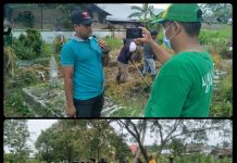 Semangat Tahun Baru Islam 1443 H dan Hut RI Ke 76, SKUA – PB Gotong Royong Bersihkan Perkuburan Muslim Aras Kabu