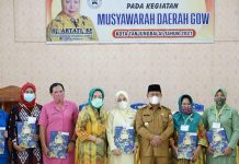 Plt Wali Kota Tanjungbalai Buka Musda V GOW 2021