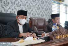 Rancangan (RAPBD-P) disampaikan PLT Walikota Tanjungbalai