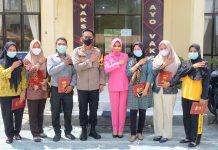 Kapolres Tanjung Balai Berikan Apresiasi kepada Tim Vaksinator Polres Tanjung Balai