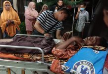 Ditusuk Pakai Ekor Ikan Pari, Warga Pematang Pasir dilarikan ke Rumah sakit Adam Malik Medan