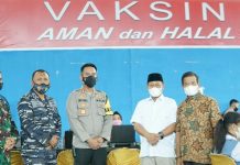 Plt Wali Kota Bersama Forkopimda Tanjungbalai Tinjau Vaksinasi Massal Bagi Pelajar