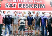 Oknum PNS dan Tiga Temannya di Amankan Sat Reskrim Polres Tanjungbalai