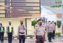 Polres Tanjung Balai Gelar Upacara Kenaikan Pangkat Pengabdian Personil
