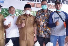 PLT Walikota Hadiri Penyaluran Bantuan Sarana Produksi Budidaya Ikan