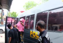 Kapolres Tanjung Balai Bantu Warga Sakit Kanker Payudara