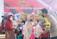 Menarik Simpatik Untuk Vaksin, Polres Tanjungbalai Berikan Kesempatan Pada Warga Mendapatkan Hadiah Menarik