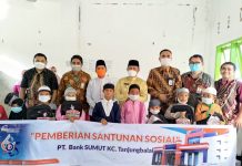 Peringati HUT Ke 60, Bank Sumut Cabang Tanjungbalai Lakukan Aksi Bakti Sosial dan Kompetisi Digital