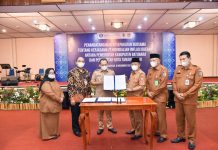 Penandatanganan Perjanjian Kerjasama Pengendalian Inflasi Daerah Antara Pemkot Tanjungbalai Dengan Pemkab Batu Bara