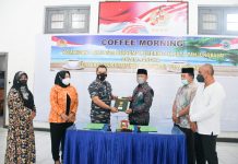 Pemkot Bersama Lanal TBA Dalam Penyerahan Hibah Tanah Di Kelurahan Sei Raja Tanjungbalai