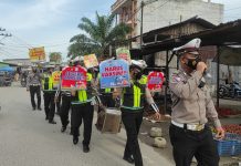 Tingkatkan Capaian Target Vaksinasi, Satlantas Polres Tanjungbalai Himbau Laksanakan Vaksin