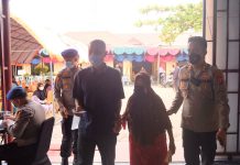 Alumni Akabri TNI-Polri 2021 Gelar Vaksinasi Massal Dosis 1 di Gedung Wira Satya Polres Tanjungbalai
