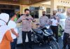 Sunardi Hadiah Utama Sepeda Motor Bagi Vaksinasi di Serahkan Langsung Oleh Kapolres Tanjungbalai