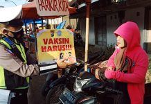 Ops Lilin Toba 2021, Satlantas Kembali Himbau Warga Laksanakan Vaksin