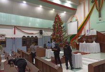 Polres Tanjungbalai Sterilisasi dan Pengamanan Tempat Ibadah Jelang Nataru