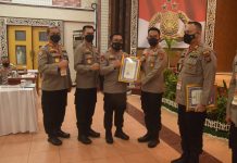 Kapolres Tanjung Balai Terima Piagam Penghargaan Kapolda Sumatera Utara
