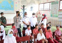 Memastikan Vaksinasi Dengan Baik, Kapolres dan PLT Walikota Tanjungbalai Kunjungi Lokasi Vaksinasi Anak