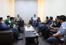 Kapolres Tanjung Balai AKBP Triyadi SH, SIK Menerima Audiensi Silaturrahmi PCNU