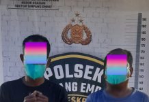 Polsek Simpang Empat Amankan Pencuri dan Penadah
