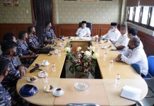 PLT Walikota Terima Kunjungan Kerja Dan Lanal TBA