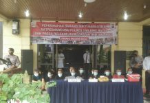 Pemusnahan Barang Bukti Narkotika Hasil OPS Antik Toba 2022