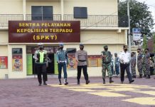 AKBP Triyadi Pimpin Apel Pasukan Operasi Keselamatan Toba