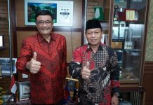 Plt Wali Kota Waris Thalib Sambut Kunker Ketua Badan Pengkajian MPR RI Djarot Saiful Hidayat