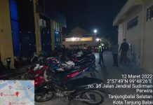 Polres Tanjungbalai Amankan 17 Unit Sepeda Motor Kenalpot Blong