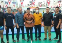 Plt Wali Kota Waris Thalib Dukung Langsung 4 Atlet Gulat Tanjungbalai